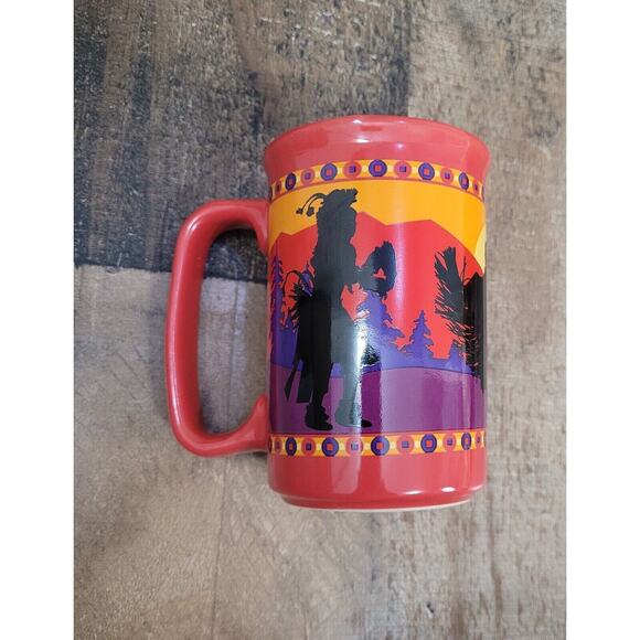 St. Labre Indian School 2015‎ Red Friends Society Coffee Mug Aztec 10oz - Picture 2 of 6